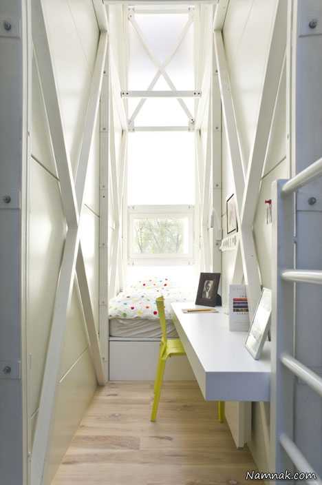 خانه ی باریک و عجیب